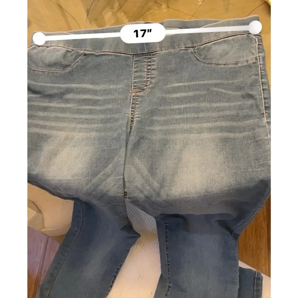 No Boundaries NOBO Jean Jeggings Cotton Stretch Blend Size XL/XG 15-17 Straight